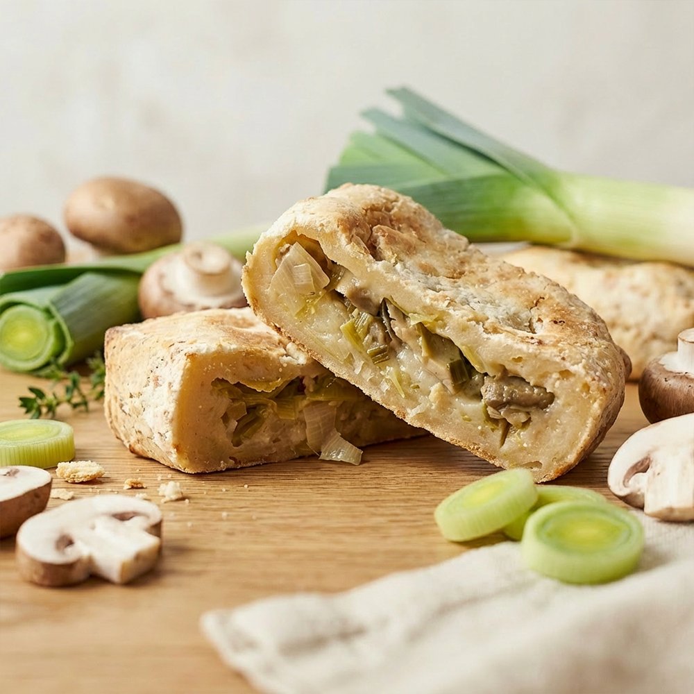 Chipá So'ó veggie relleno de vegetales salteados